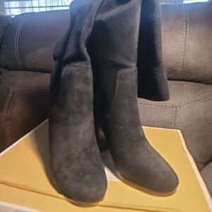 Michael Kors Black Over the Knee Boots